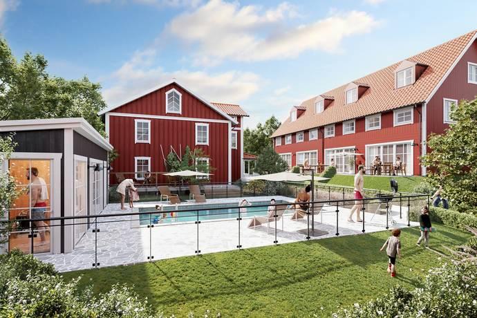 Naturnära, moderna och påkostade bostäder med gemensam pool och bastu!, Skå Troxhammar, Ekerö kommun