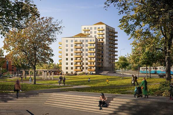 Bild för artikel - Nu förändras västra Göteborg med Parkhusen