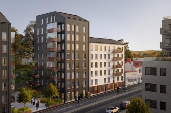 Bild för artikel - Unika bostäder byggs i Stockholm